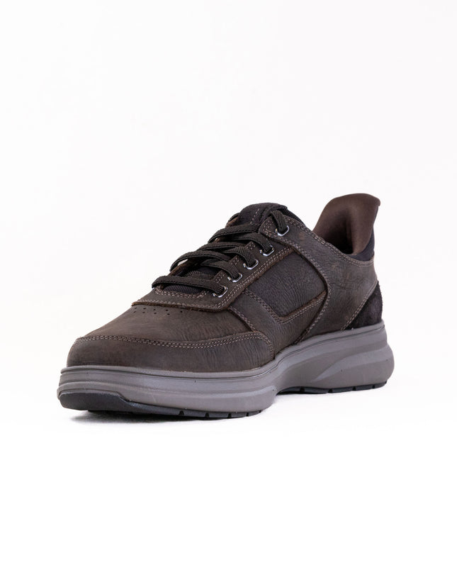 Clarks Mullan Easy (Men's) - Dark Brown Leather