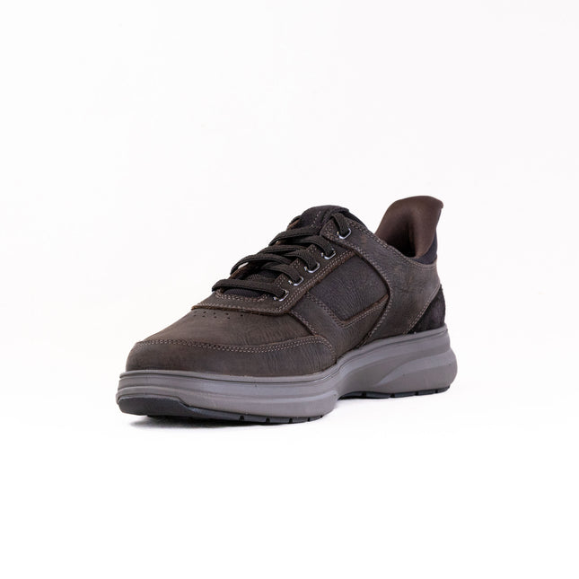 Clarks Mullan Easy (Men's) - Dark Brown Leather