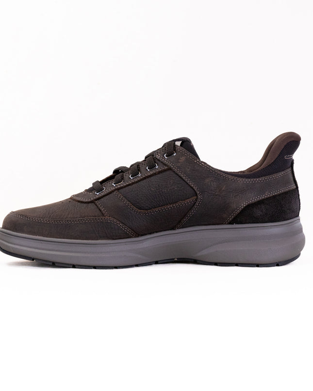 Clarks Mullan Easy (Men's) - Dark Brown Leather