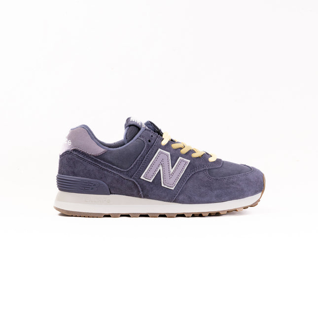 New Balance 574 (Women's) - Neptune Grey/Truffle Salt