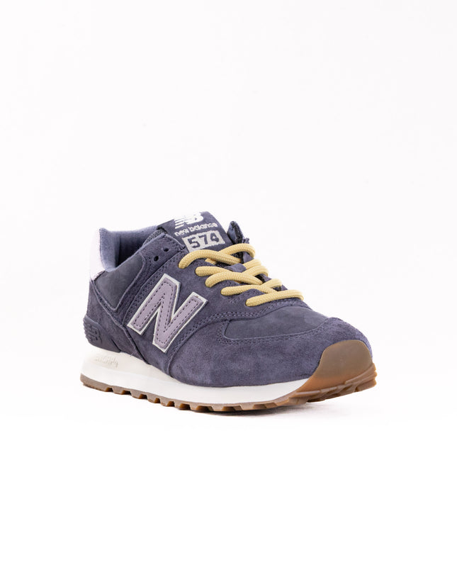 New Balance 574 (Women's) - Neptune Grey/Truffle Salt