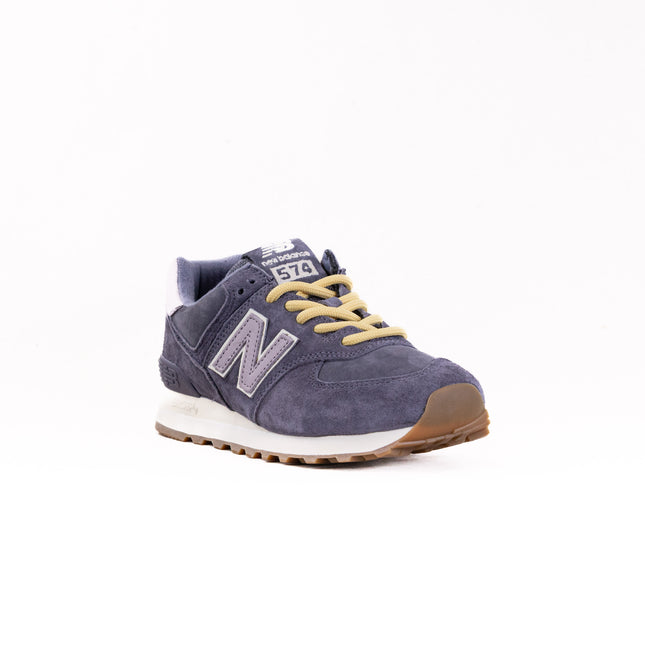 New Balance 574 (Women's) - Neptune Grey/Truffle Salt
