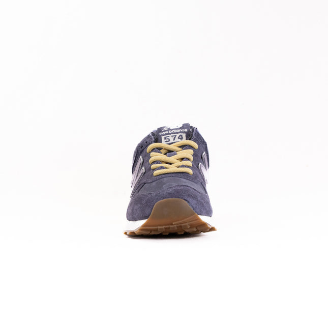 New Balance 574 (Women's) - Neptune Grey/Truffle Salt