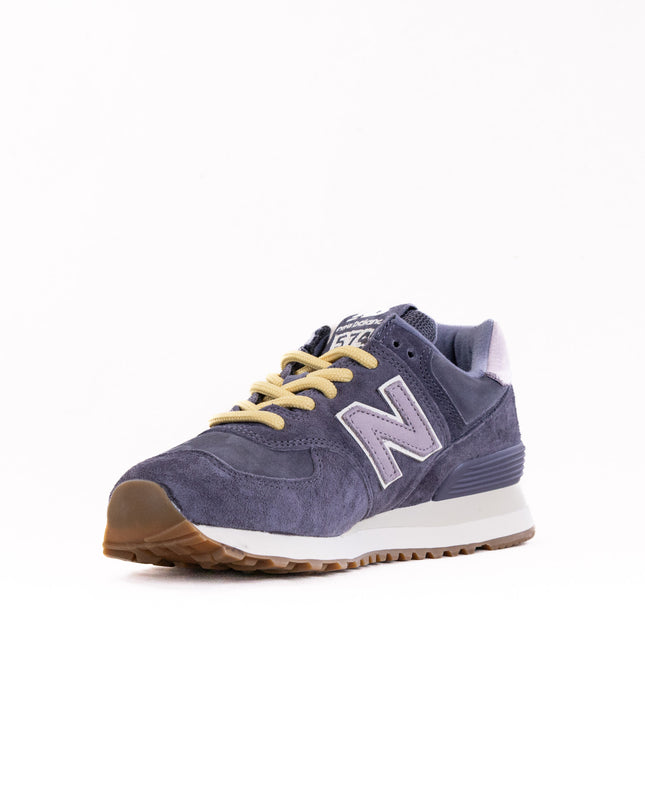 New Balance 574 (Women's) - Neptune Grey/Truffle Salt