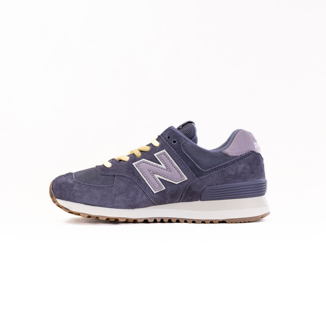 New Balance 574 (Women's) - Neptune Grey/Truffle Salt