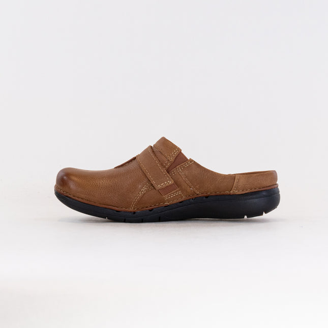 Clark's Un Loop Ease (Women's) - Dark Tan Leather