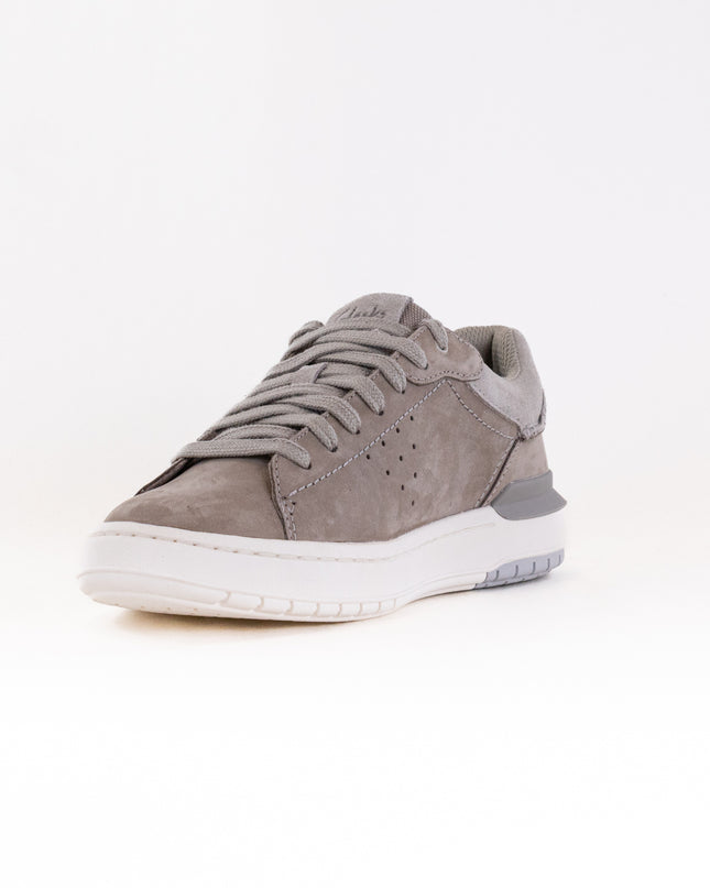 Clarks Courtlite 2 Run (Men's) - Grey Nubuck
