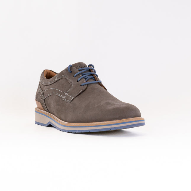 Clarks Monahan Plain Toe (Men's) - Grey Nubuck