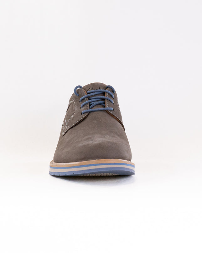 Clarks Monahan Plain Toe (Men's) - Grey Nubuck