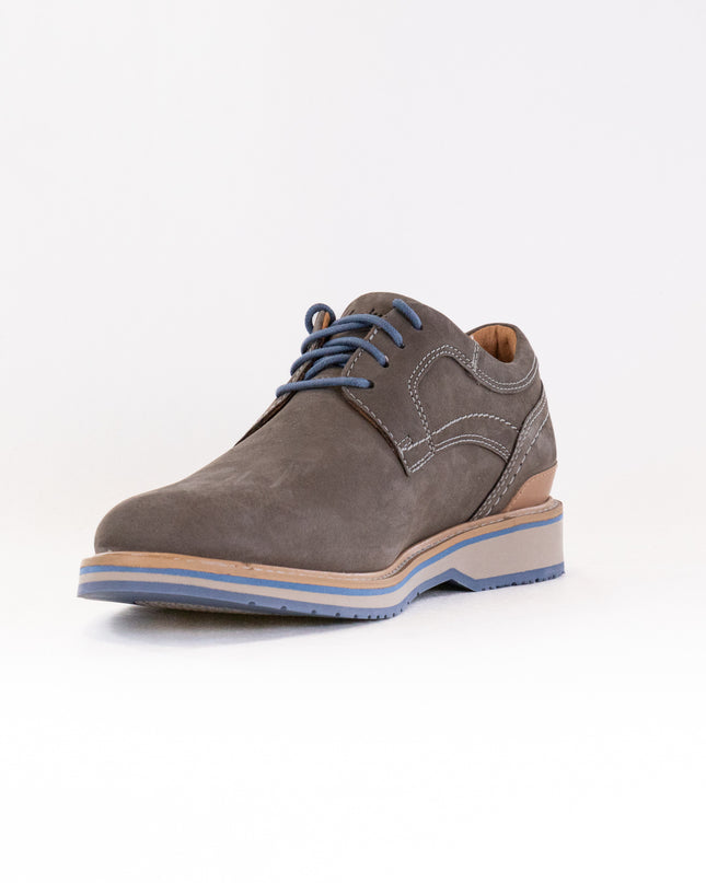 Clarks Monahan Plain Toe (Men's) - Grey Nubuck
