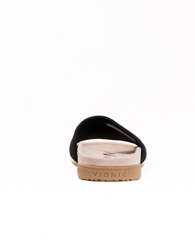 Vionic Evie Knit Slide Sandal (Women's) - Black