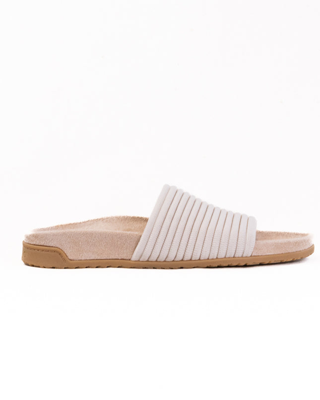 Vionic Evie Knit Slide Sandal (Women's) - Cream