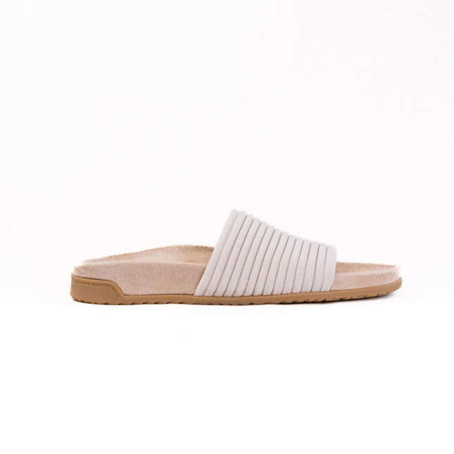 Vionic Evie Knit Slide Sandal (Women's) - Cream