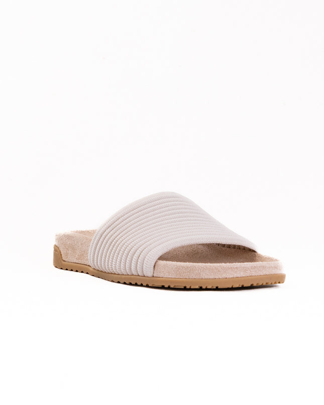 Vionic Evie Knit Slide Sandal (Women's) - Cream