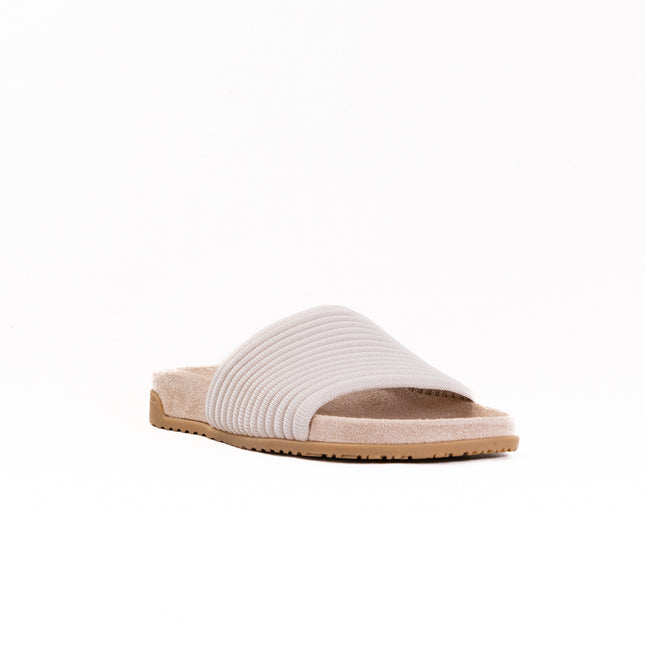 Vionic Evie Knit Slide Sandal (Women's) - Cream