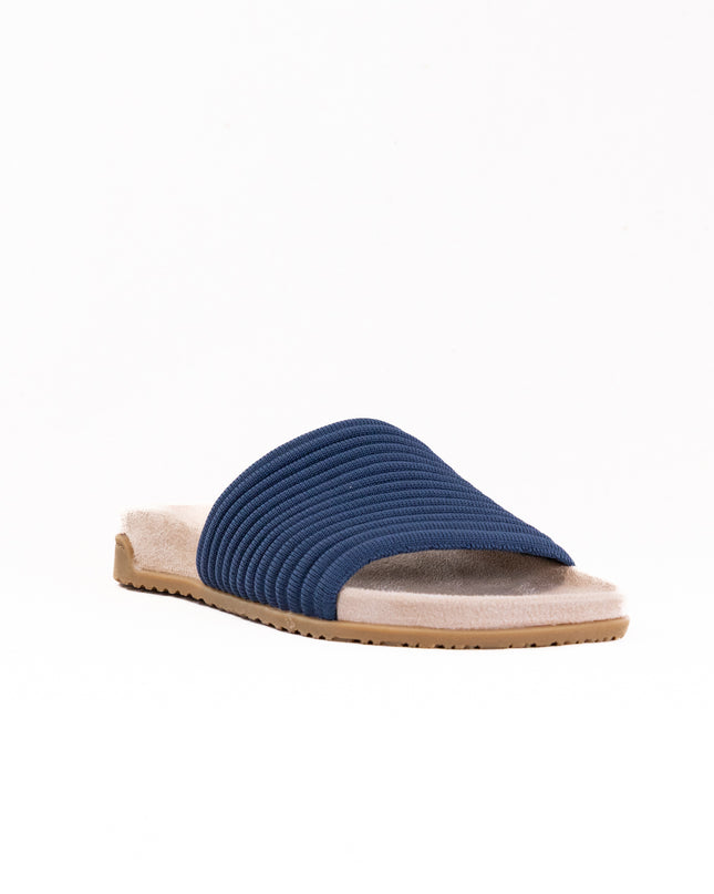 Vionic Evie Knit Slide Sandal (Women's) - Dark Denim