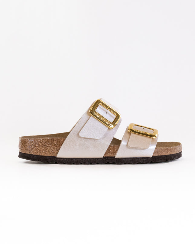 Birkenstock Limted Edition Sydney Luxe Buckle (Women's) - Graceful Pearl White