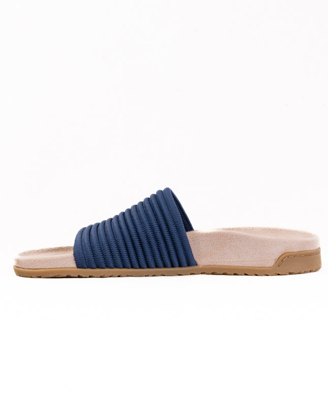 Vionic Evie Knit Slide Sandal (Women's) - Dark Denim