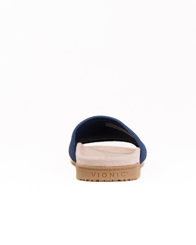 Vionic Evie Knit Slide Sandal (Women's) - Dark Denim