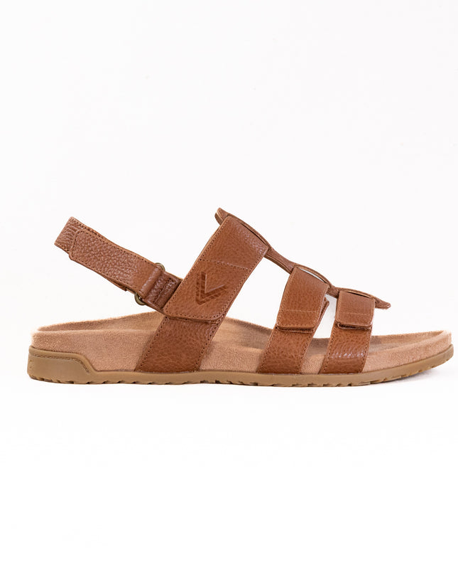 Vionic Eureka Strappy Sandal (Women's) - Tan Leather