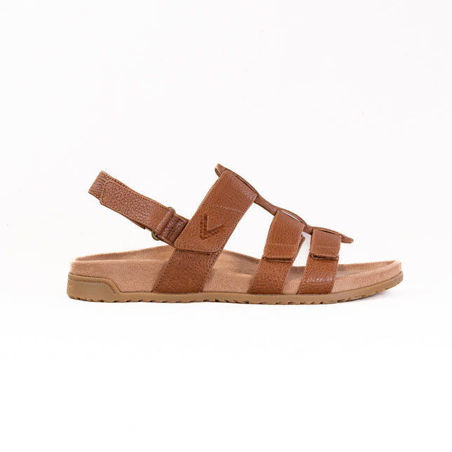 Vionic Eureka Strappy Sandal (Women's) - Tan Leather