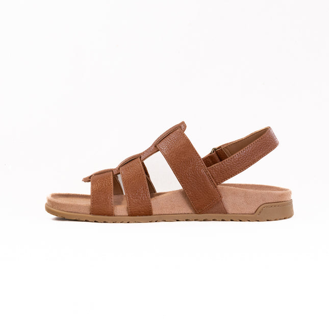 Vionic Eureka Strappy Sandal (Women's) - Tan Leather