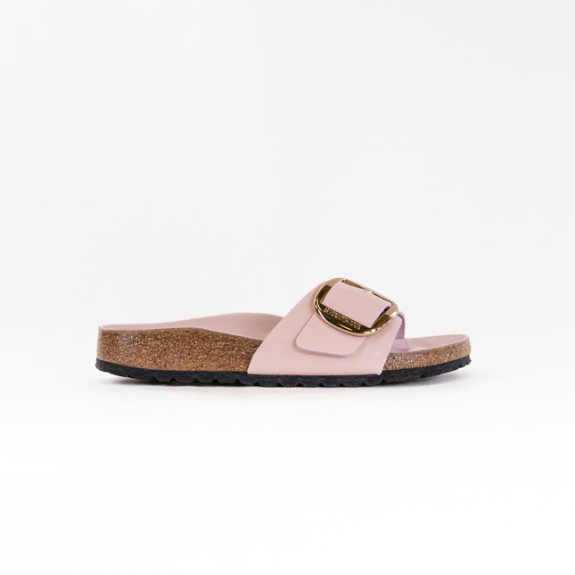 Birkenstock Madrid Big Buckle (Women's) - High Shine New Beige