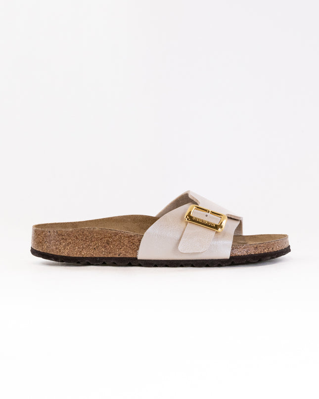Birkenstock Limted Edition Catalina Luxe Buckle (Women's) - Graceful Pearl White