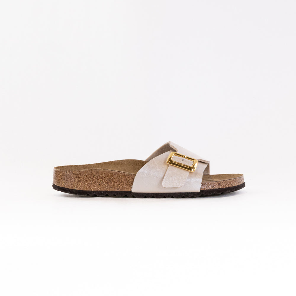 Birkenstock Limted Edition Catalina Luxe Buckle (Women's) - Graceful Pearl White