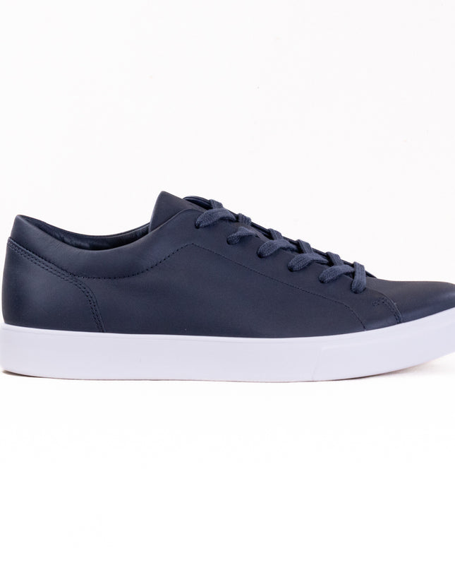 Ecco Soft 10 Lace Up Sneaker (Men's) - Marine