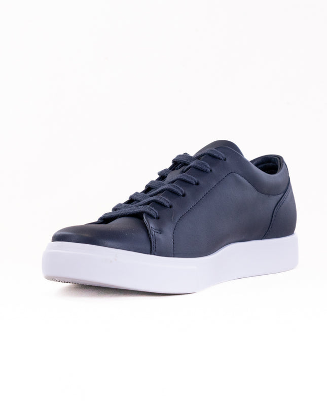 Ecco Soft 10 Lace Up Sneaker (Men's) - Marine