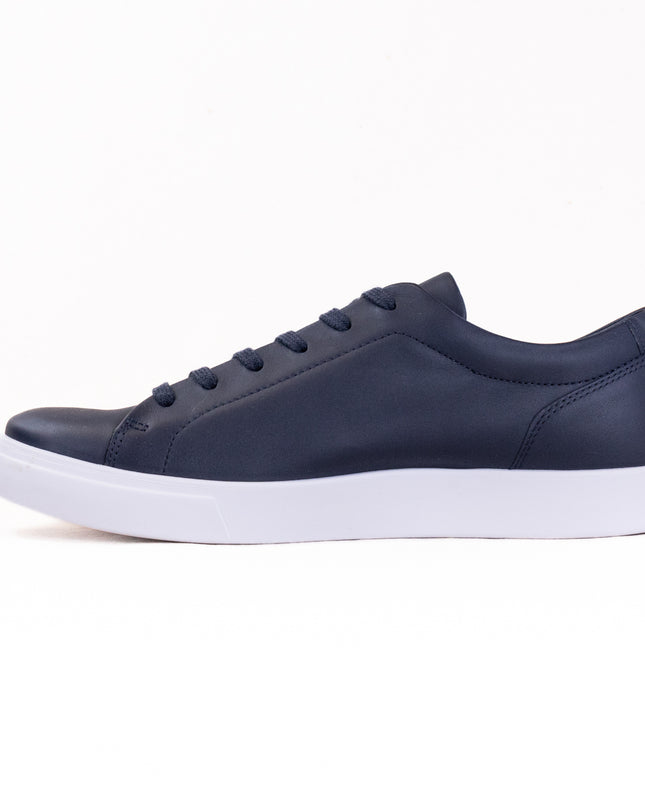 Ecco Soft 10 Lace Up Sneaker (Men's) - Marine