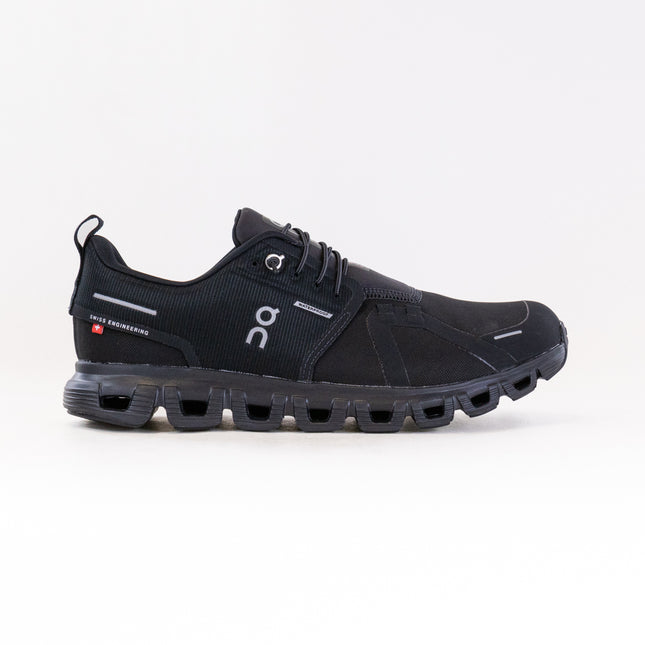 On Cloud 6 Waterproof (Men's) - Black/Black