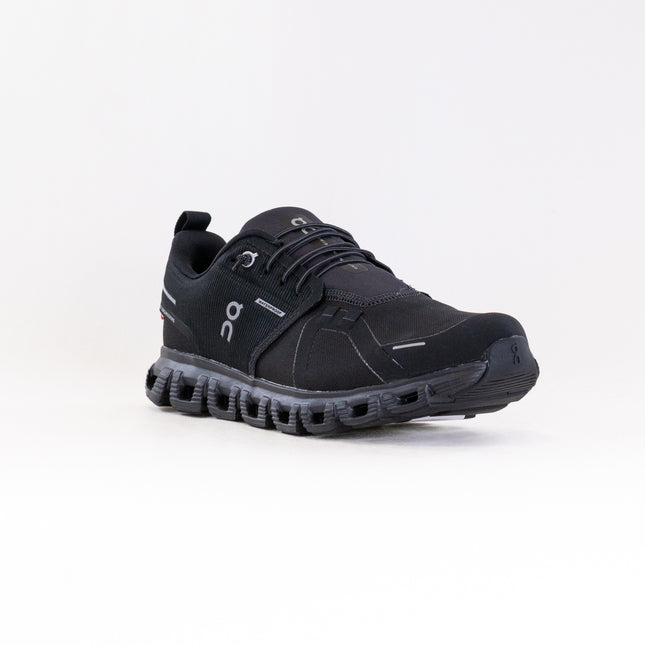 On Cloud 6 Waterproof (Men's) - Black/Black