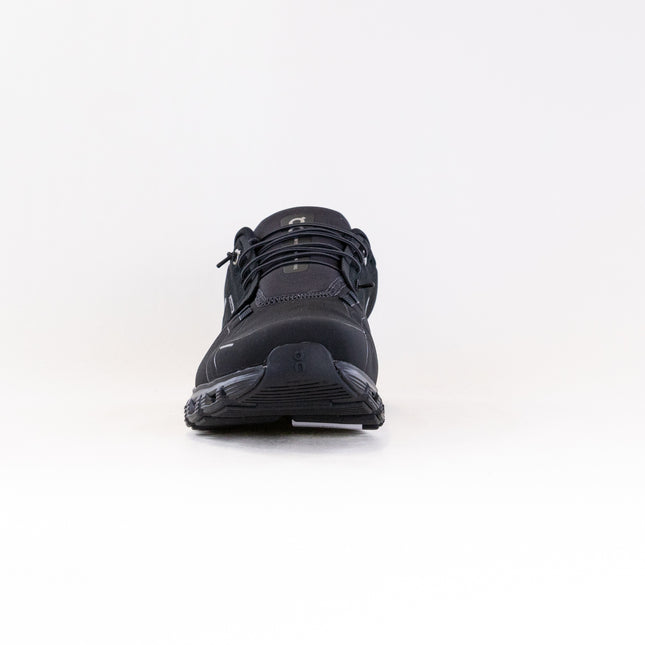 On Cloud 6 Waterproof (Women's) - Black/Black