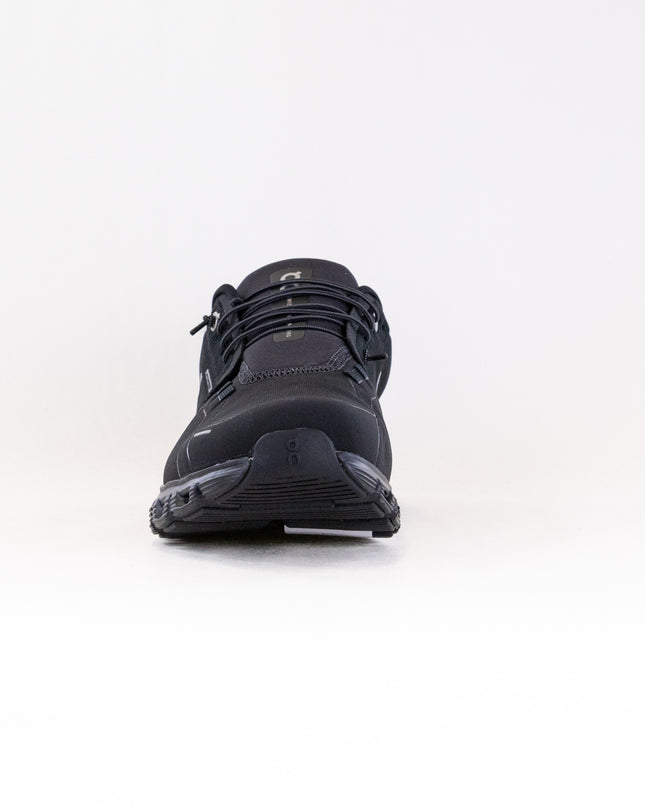 On Cloud 6 Waterproof (Men's) - Black/Black