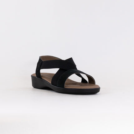 Arcopedico Monterey Sandal (Women's) - Black Suede