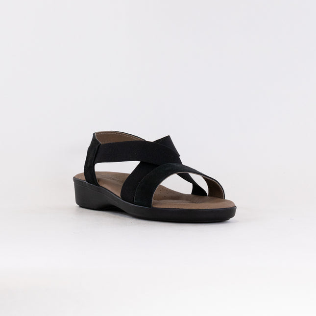 Arcopedico Monterey Sandal (Women's) - Black Suede