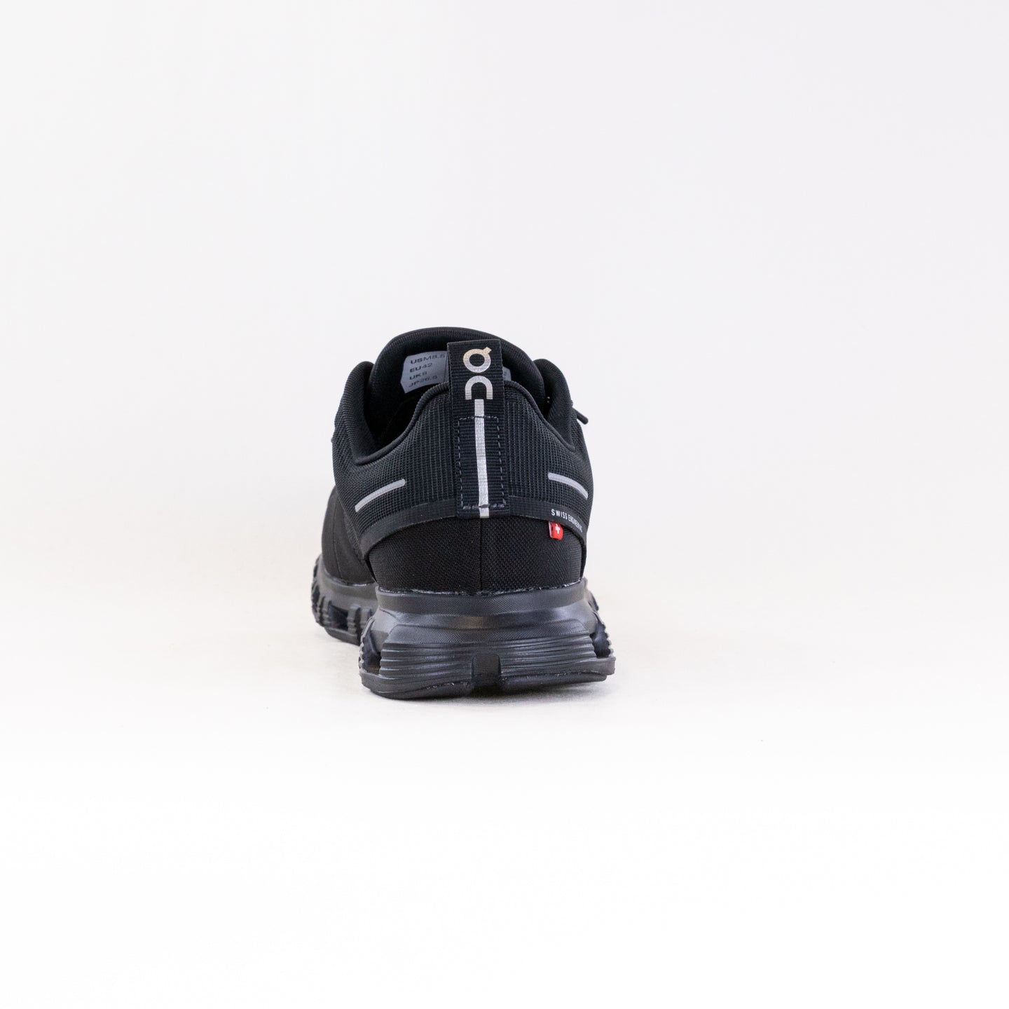 On Cloud 6 Waterproof (Women's) - Black/Black