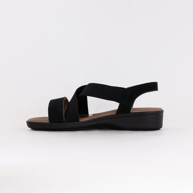 Arcopedico Monterey Sandal (Women's) - Black Suede