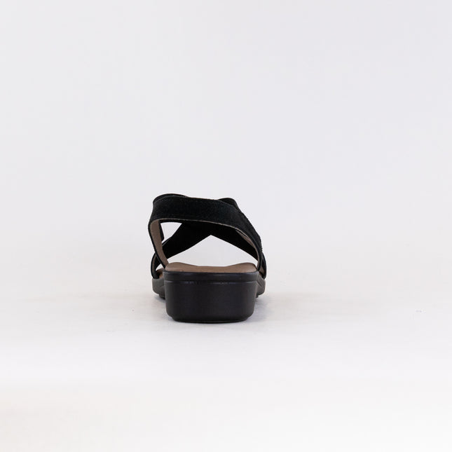 Arcopedico Monterey Sandal (Women's) - Black Suede