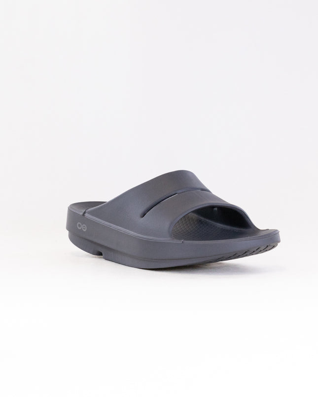 OOFOS OOahh  Slide Sandal (Unisex) - Slate