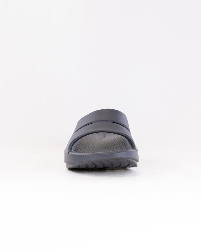 OOFOS OOahh  Slide Sandal (Unisex) - Slate