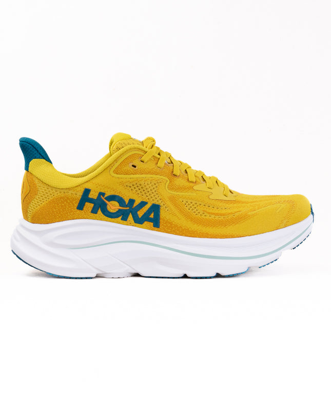Hoka Clifton 10 (Men's) - Yellow Gold/Tidal Wave
