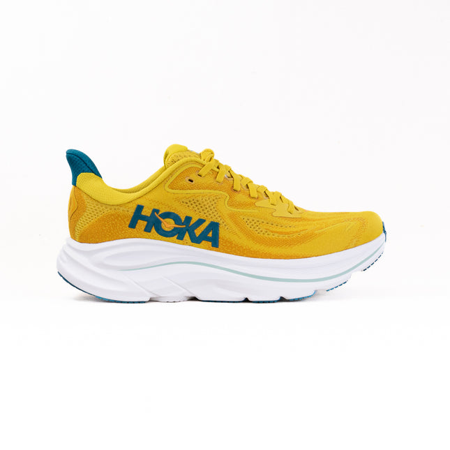 Hoka Clifton 10 (Men's) - Yellow Gold/Tidal Wave