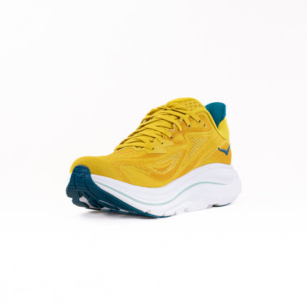Hoka Clifton 10 (Men's) - Yellow Gold/Tidal Wave
