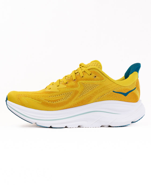 Hoka Clifton 10 (Men's) - Yellow Gold/Tidal Wave