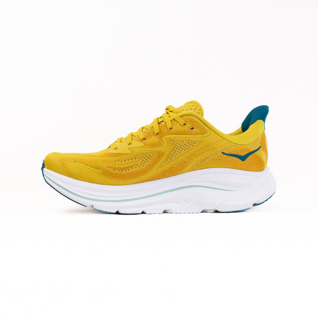 Hoka Clifton 10 (Men's) - Yellow Gold/Tidal Wave