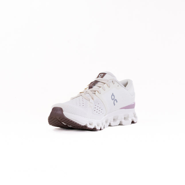 On Cloud X 4 (Women's) - Ivory/Heron