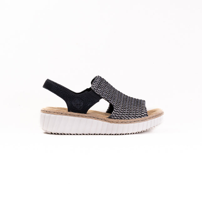 Rieker Rachel 69276 (Women's) - Black Multi